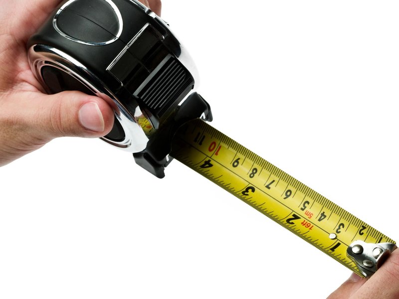 Measuring tape from Carpet Clearance Warehouse in Keene, NH